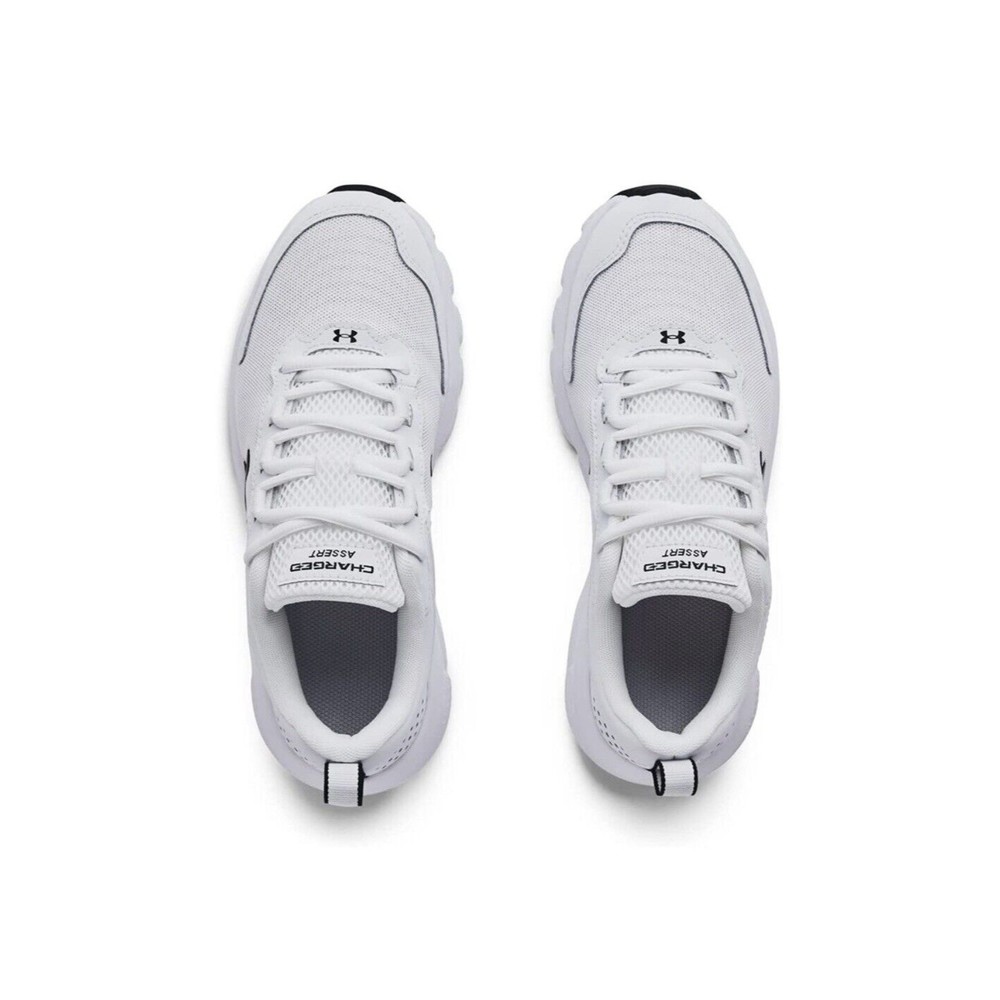 Under Armour Running Shoes Women Size 11 White Charged Assert 9 3024591-101 NWB - Picture 7 of 8